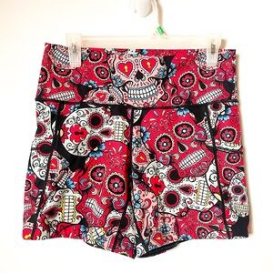 Constantly Varied Gear CVG Shorts Womens Medium Squats Approved Skulls